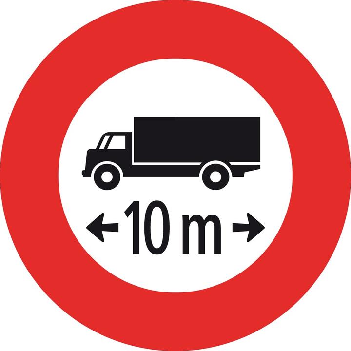 Immagine prodotto Moravia Segnale normativo 2.20, R3, lunghezza massima