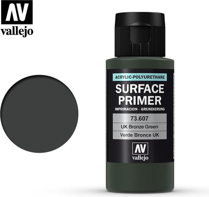 Vallejo Surface Primer - U.K. Bronze Green (73.607)