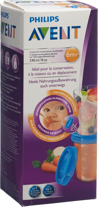 Produktbild Philips Avent Nahrungs-Mehrwegbecher