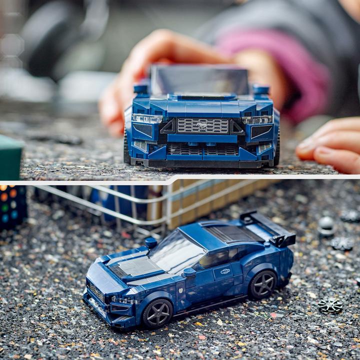 Actual product image LEGO Ford Mustang Dark Horse sports car (76920, LEGO Speed Champions)