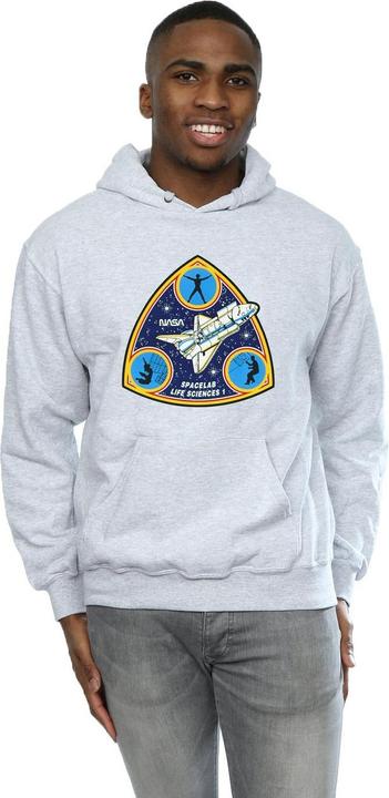 Actual product image Nasa Mens Classic Spacelab Life Science Hoodie (XL)