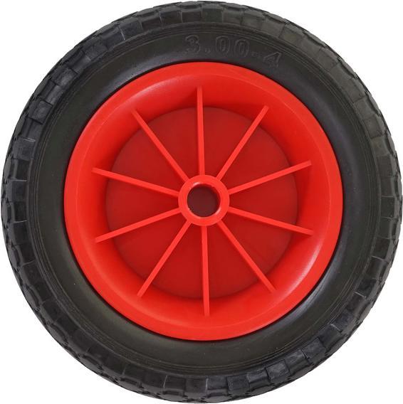 Image du produit Swisshandel24 Roue de rechange pour Bollerwagen, pneu roue de diable, roue PU 260x80 mm (20 kg)