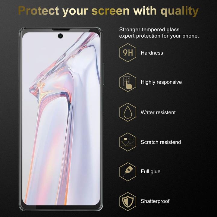 Produktbild Cadorabo 3er Pack Display Schutzglas für Blackview A100 (3 Stück, Blackview A100)