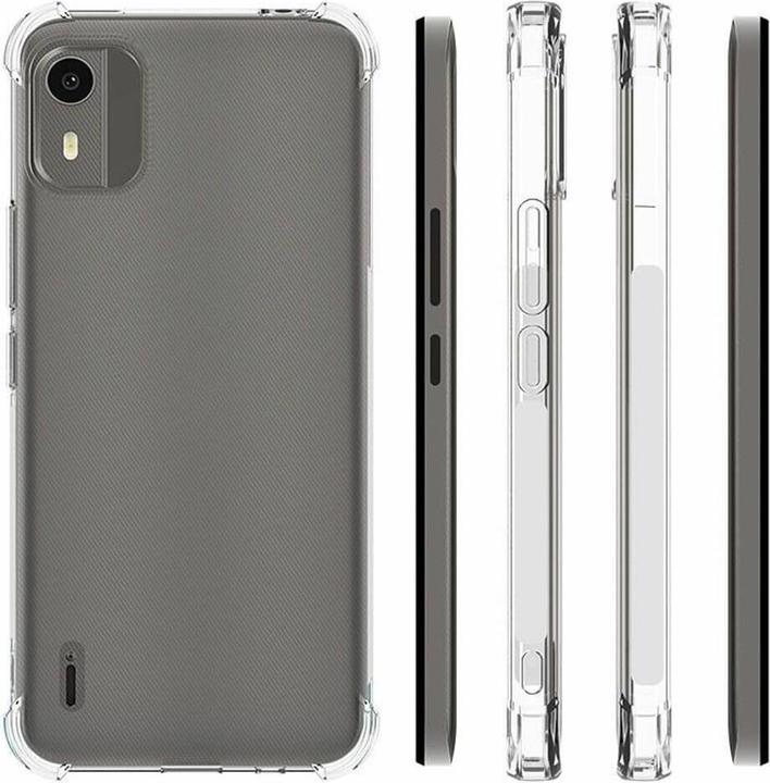 Actual product image Cover-Discount Nokia C12 - Silicone Case Cover transparent (Nokia C12)