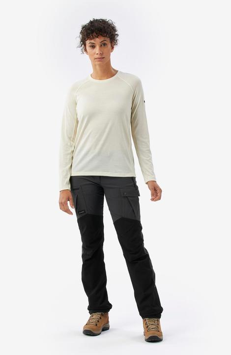 Actual product image Forclaz Merinoshirt Damen langarm - Merino Resist ungefärbt (S)