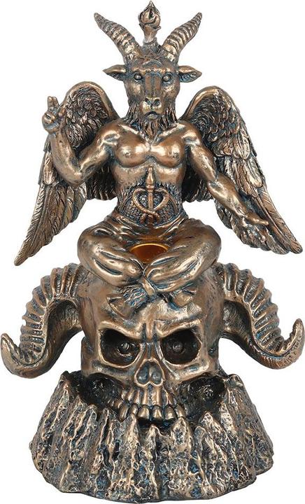 Something Different Bruciatore d'incenso di riflusso Baphomet