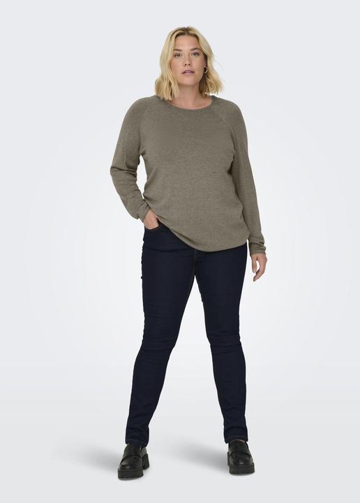 Produktbild Only Einfarbiger Curvy Strickpullover (M)