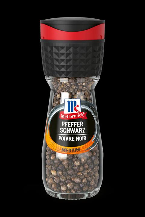 Produktbild McCormick Mühle Pfeffer schwarz ganz (35 g)