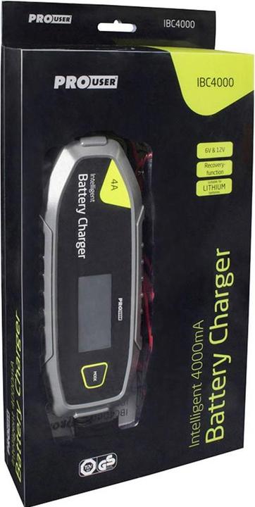 Produktbild ProUser Mikroprozessor Ladegerät 4A (12V, 6V, 4 A)