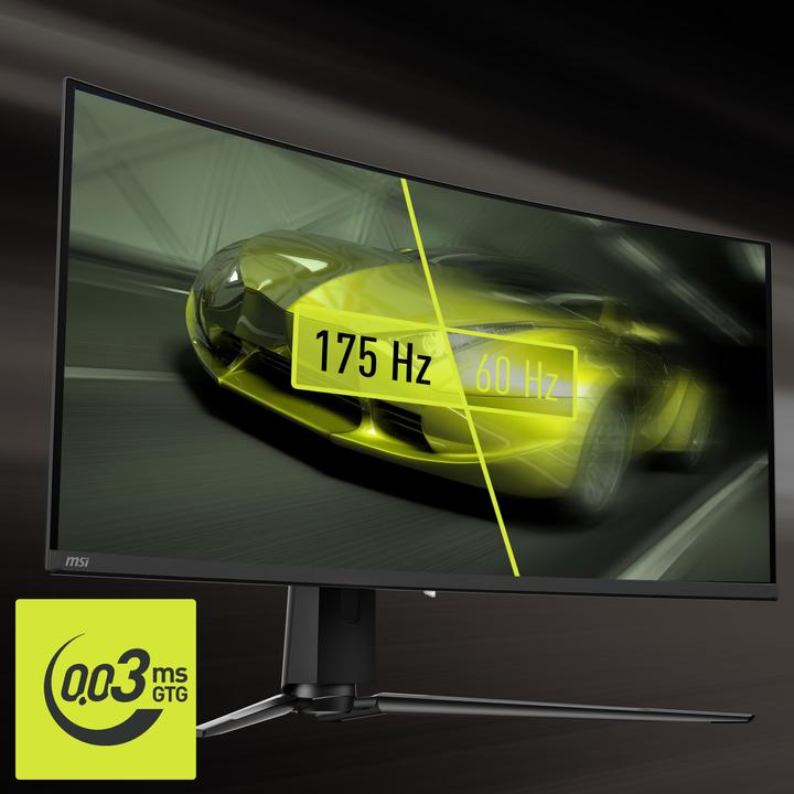 Actual product image MSI MAG 341CQPDE QD-OLED (3440 x 1440 pixels, 34")