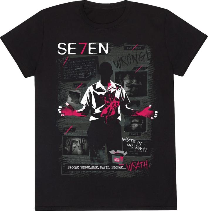 Produktbild Se7en Unisex Adult Become Wrath T-Shirt (XL)