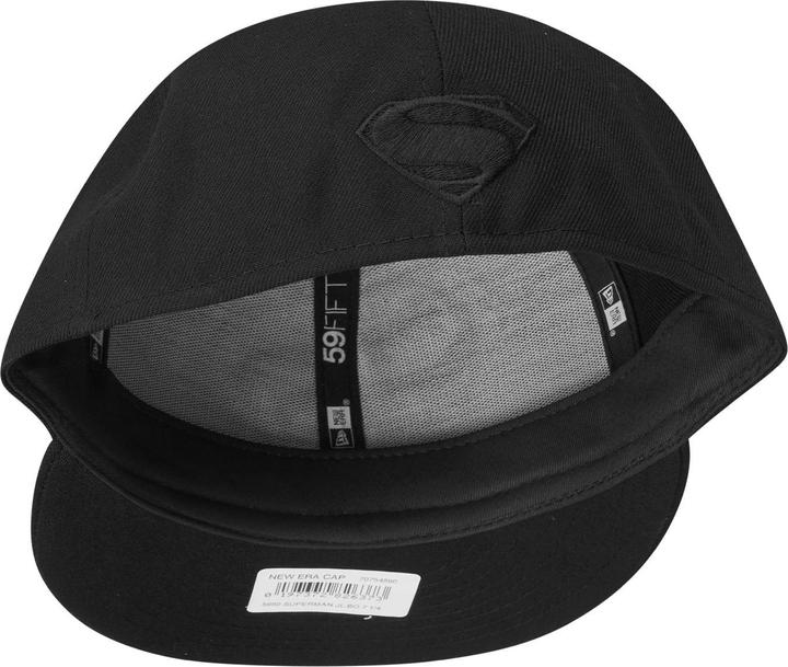 Produktbild New Era 59Fifty Fitted Cap - SUPERMAN schwarz - 7 3/8 (7 3/8)