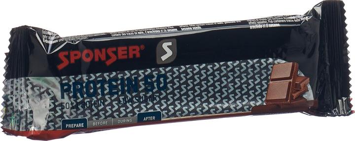 Image du produit Sponser Protéine 50 (Chocolat, 1 pcs, 70 g)