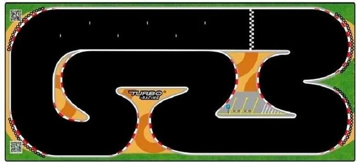 Image du produit Turbo Racing Piste de course XXL Micro Rally 800 x 1600 mm