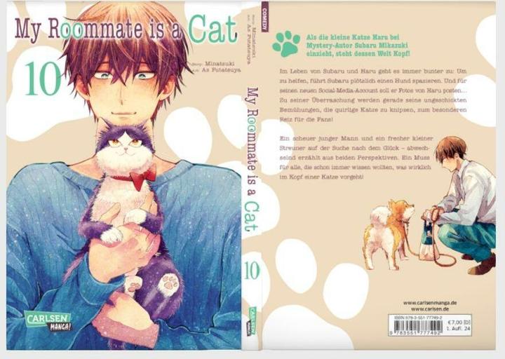 Actual product image My Roommate is a Cat 10 (German, As Futatsuya, Tsunami Minatsuki, 2024)