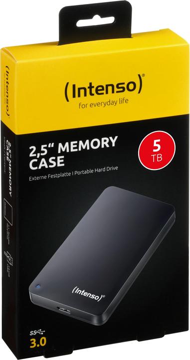 Actual product image Intenso memory case (5 TB)