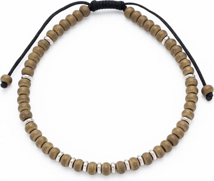 Produktbild Leyda Armband Herren (27 cm, Stein, Edelstahl, Viskose)