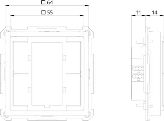 Produktbild BEG B.E.G. PB4-KNX-ST
