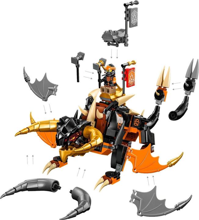Immagine prodotto LEGO 71782 Cole's Earth Dragon EVO (71782, LEGO Ninjago)