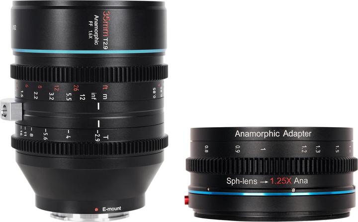Produktbild Sirui Venus 35mm T/2.9 + 1.25x ADP Sony E (Sony E, Vollformat)