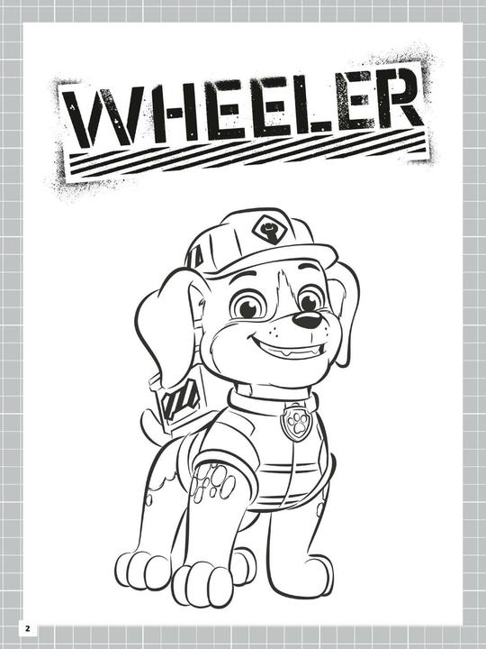 Image du produit Rubble & Crew : Livre de coloriage à pattes de construction