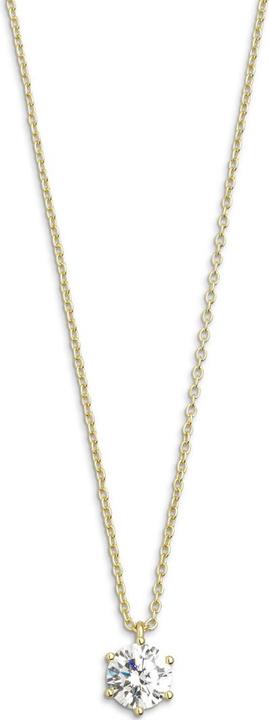 Actual product image Xenox Necklace Silver Circle Gold (Silver 925, 40 - 45 cm)