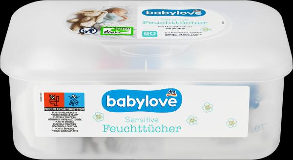 Produktbild dm babylove Sensitive (80 Stück)
