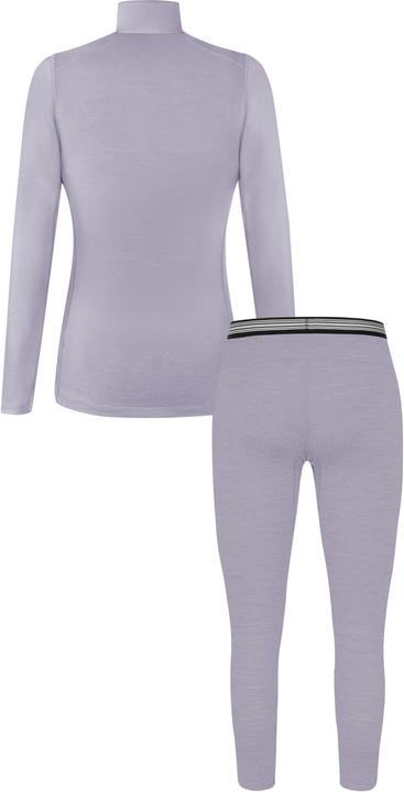 Produktbild Normani Damen Merino Langarm mit 1/4 Zipper „Launceston“ und Merino Hose „Perth“ - 9667 (S)