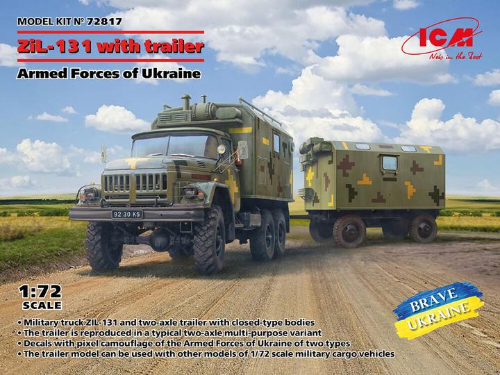 Immagine prodotto ICM ZiL-131, Camion con rimorchio Forze Armate dell'Ucraina