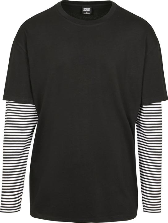 Image du produit Urban Classics Oversized Double Layer Striped LS Tee (XL)