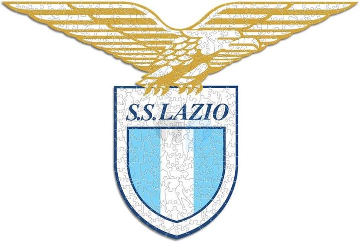 Actual product image Iconic SS Lazio - Logo - Wooden Puzzle Size S (150 pieces) (150 pieces)