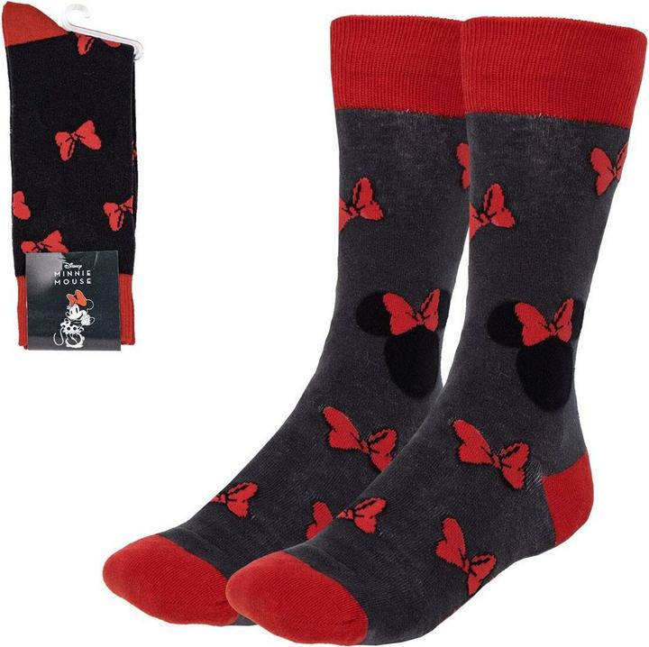 Produktbild Minnie Mouse Socken Schwarz (36-43) (36 - 43)