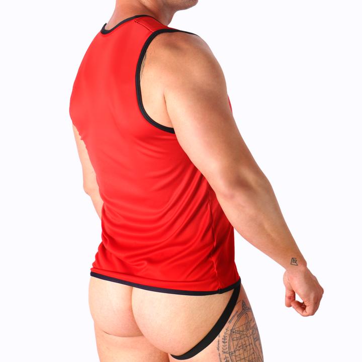 Image du produit Macho Underwear Chemise Rouge Homme S/M (M)