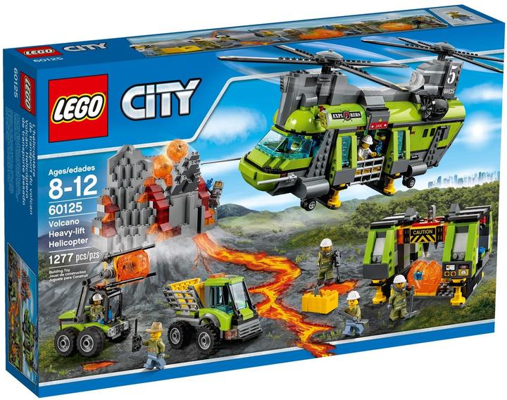 Image du produit LEGO Hélicoptère utilitaire lourd City Vulkan (60125, LEGO City)
