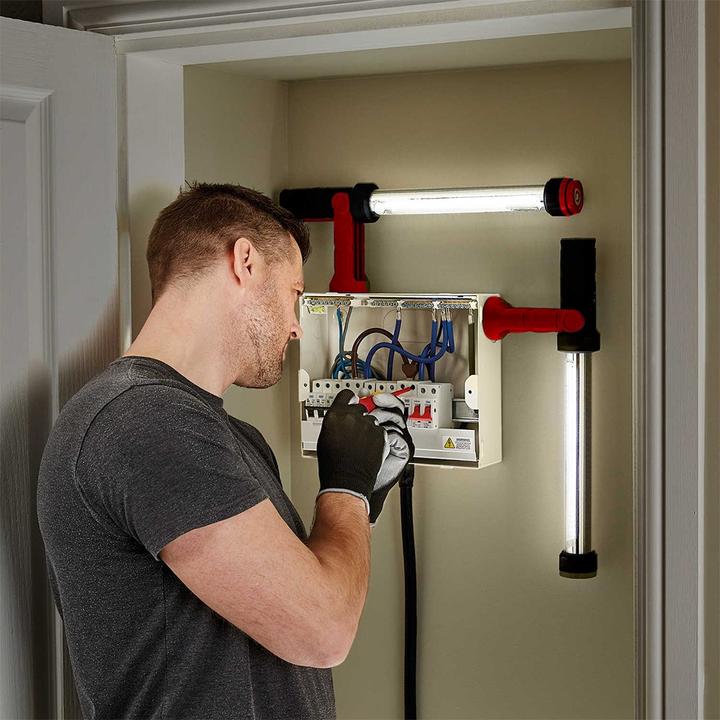 Produktbild Maclean werklamp LED XXL MCE230 Energy 2 stuks lampen met hanger en magneet (1200 lm)