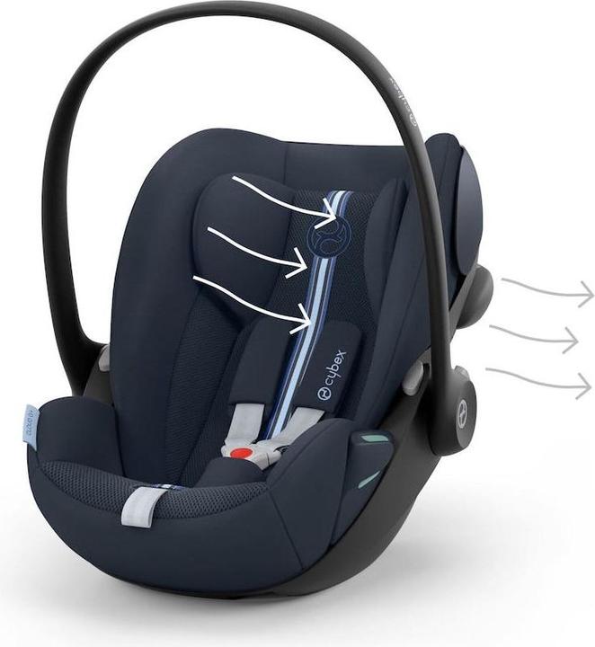 Actual product image Cybex Cloud G i-size Plus (Baby car seat, ECE R129/i-Size Standard)