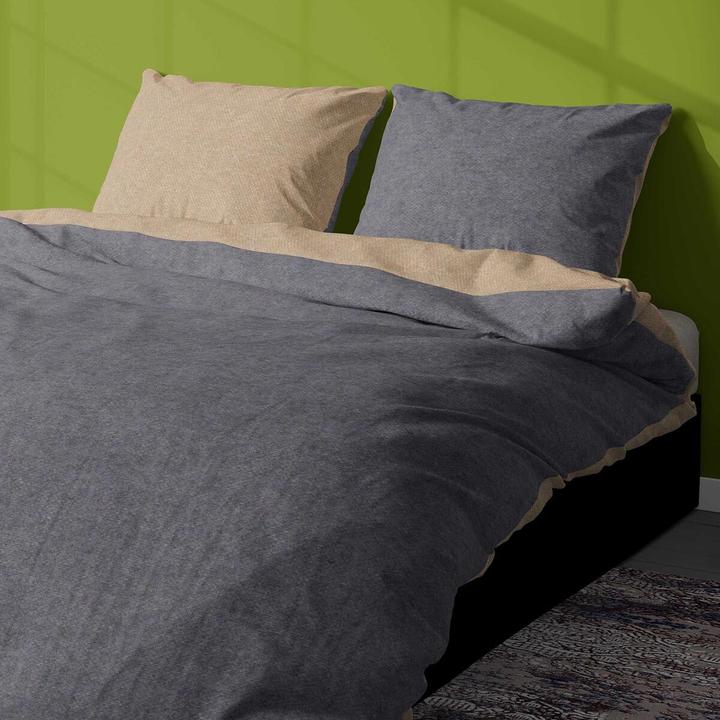 Actual product image Traumschlaf Melangebiber (Pillowcase, 80x80 cm)