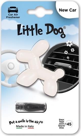 Little Dog New Car