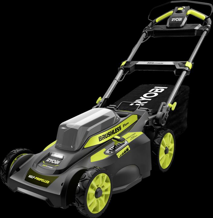 Actual product image Ryobi RY36LMX51A-160 (Rechargeable battery operated)