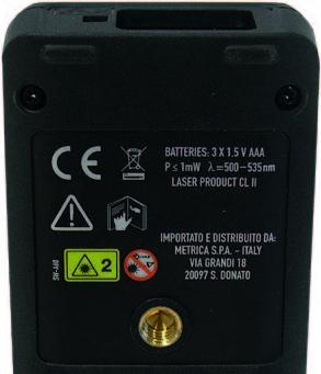 Metrica Telemetre Laser Flash Green 60