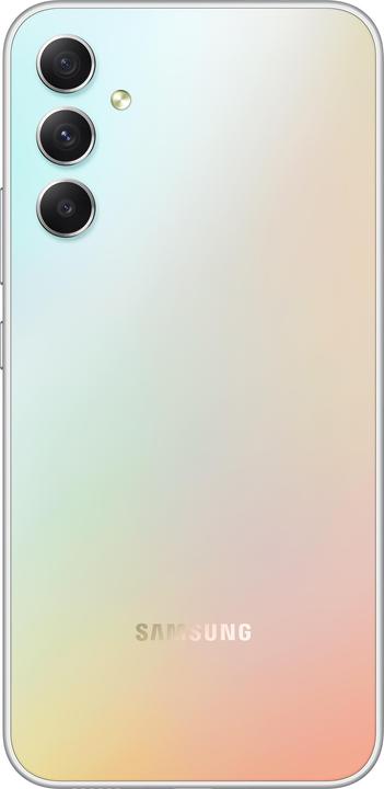 Actual product image Samsung Galaxy A34 5G (256 GB, Awesome Silver, 6.60", Dual SIM, 48 Mpx, 5G)