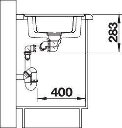 Produktbild Blanco Classic Pro 6 S-IF (Aufsatzspülbecken, 100 cm, 51 cm)