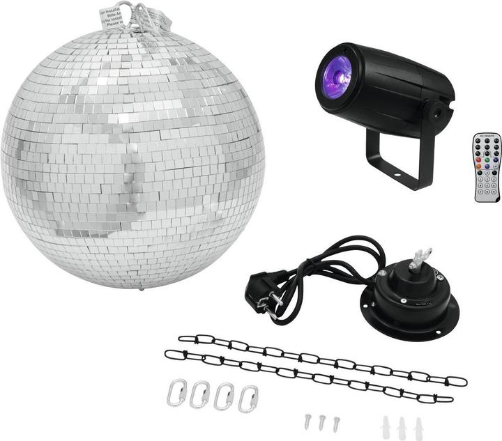 Actual product image Eurolite Disco ball set LED (30 cm)