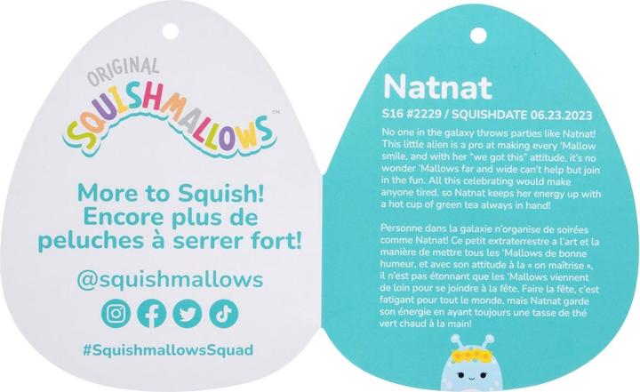 Produktbild Squishmallows Natnat Alien (40 cm)