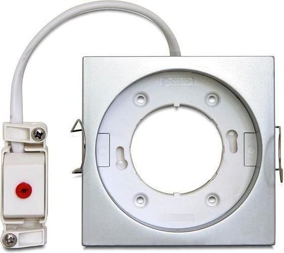Actual product image Delock GX53, recessed, angular, type A, silver