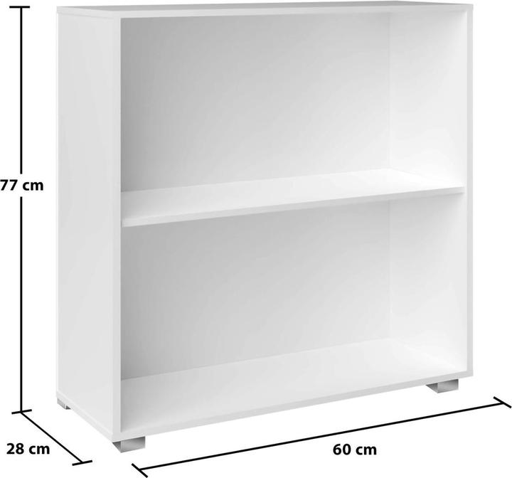 Image du produit Casaria Bibliothèque (77 x 60 x 28 cm)