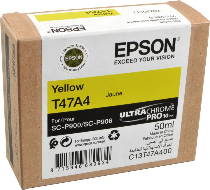 Image du produit Epson T47A4 (Y)