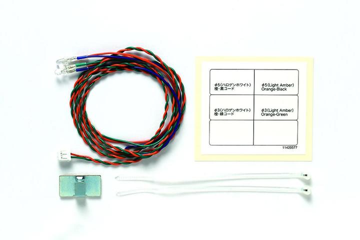 Produktbild Tamiya 300056521 MFC01/02 3mm LED orange (klar) 1 St.
