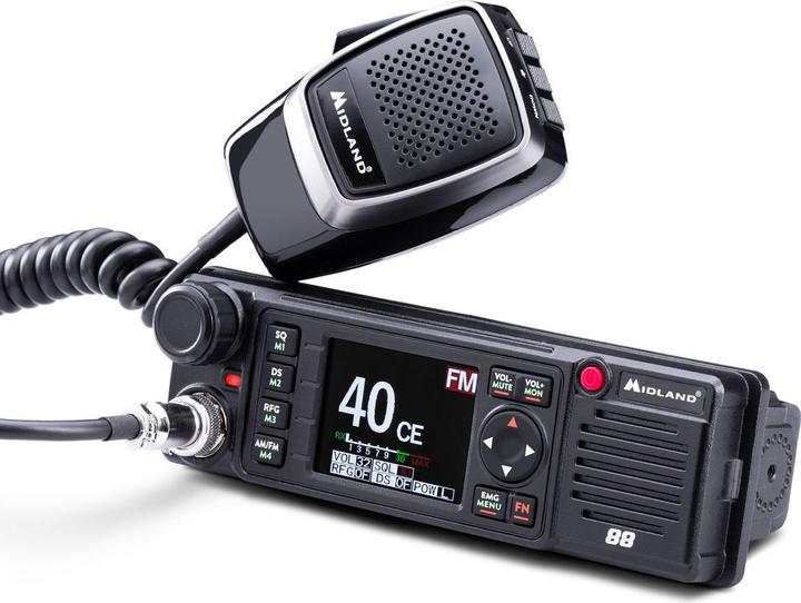 Produktbild Midland M-88 CB radio with color screen, VOX