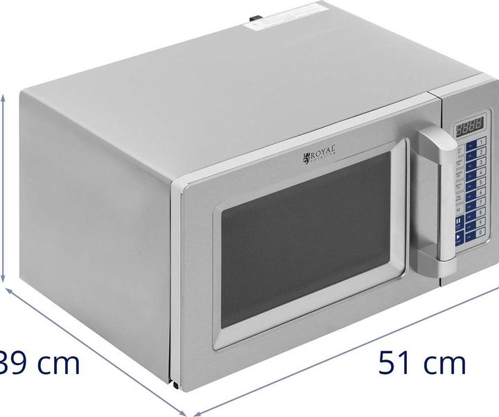 Immagine prodotto Royal Catering Forno a microonde - 1550 W -25 L - (25 l)
